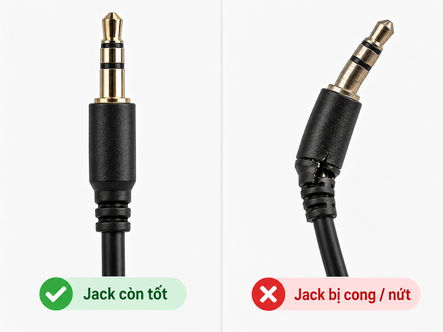 cách kiểm tra jack và dây tai nghe 3.5mm tránh đứt ngầm - Duchongmobile.net